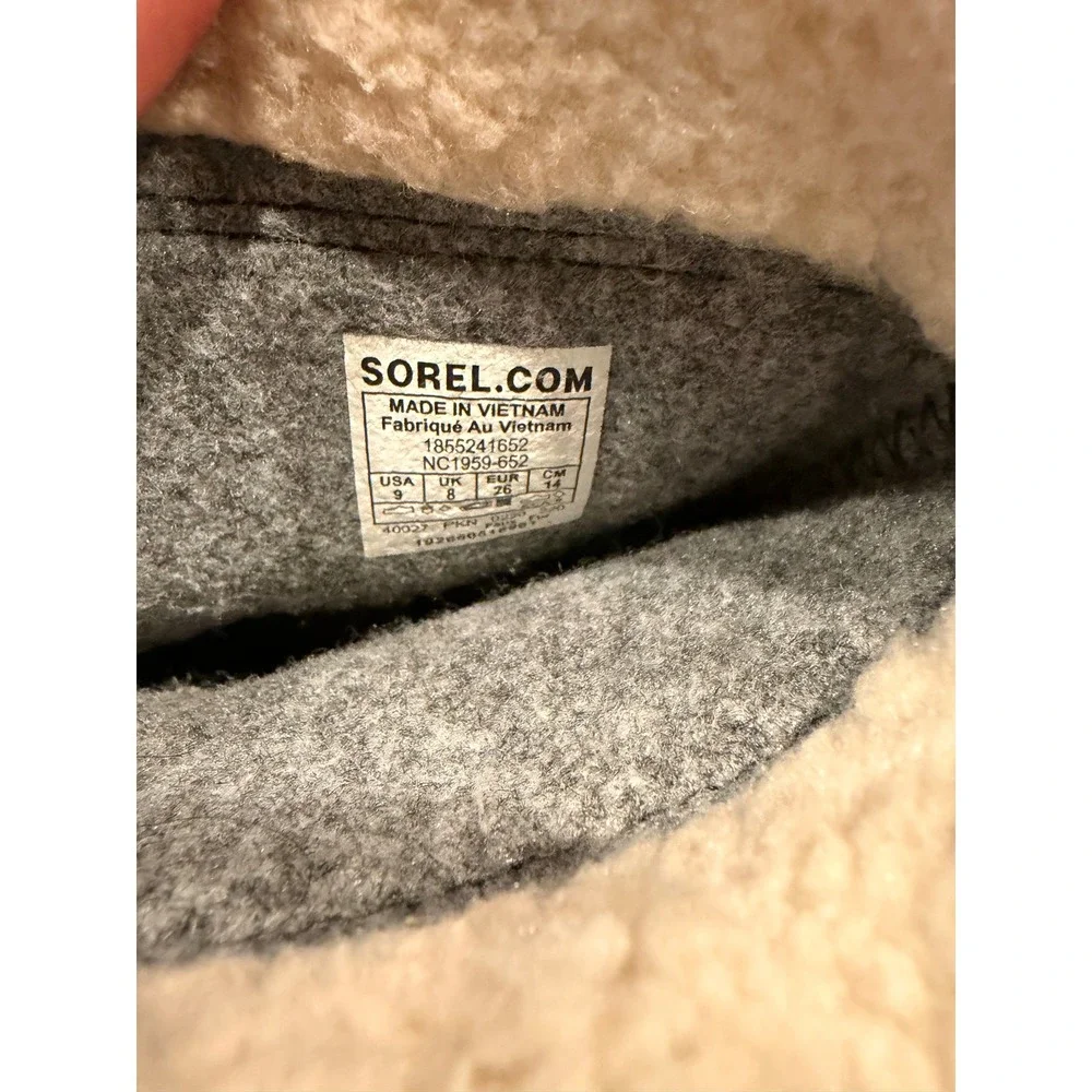 Sorel Kids Snow Commander Pink Black Waterproof Winter Boots Toddler 9